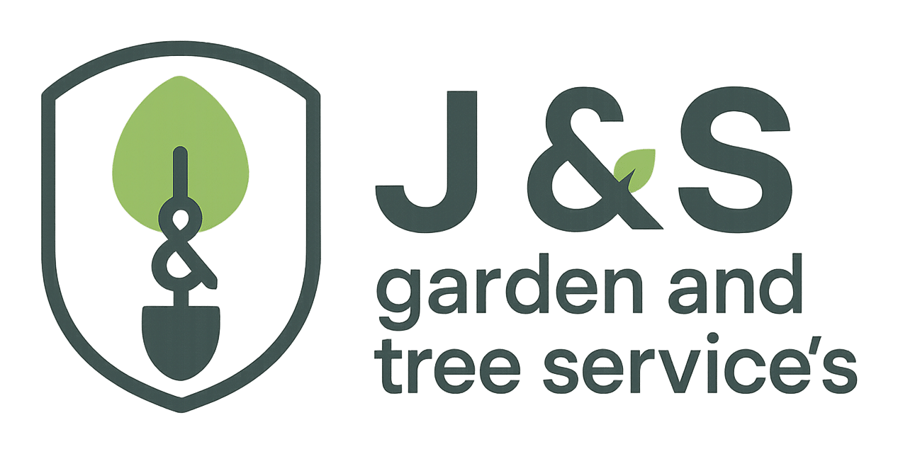 j & s garden and tree service s logo upscaled transparent margin 0pct